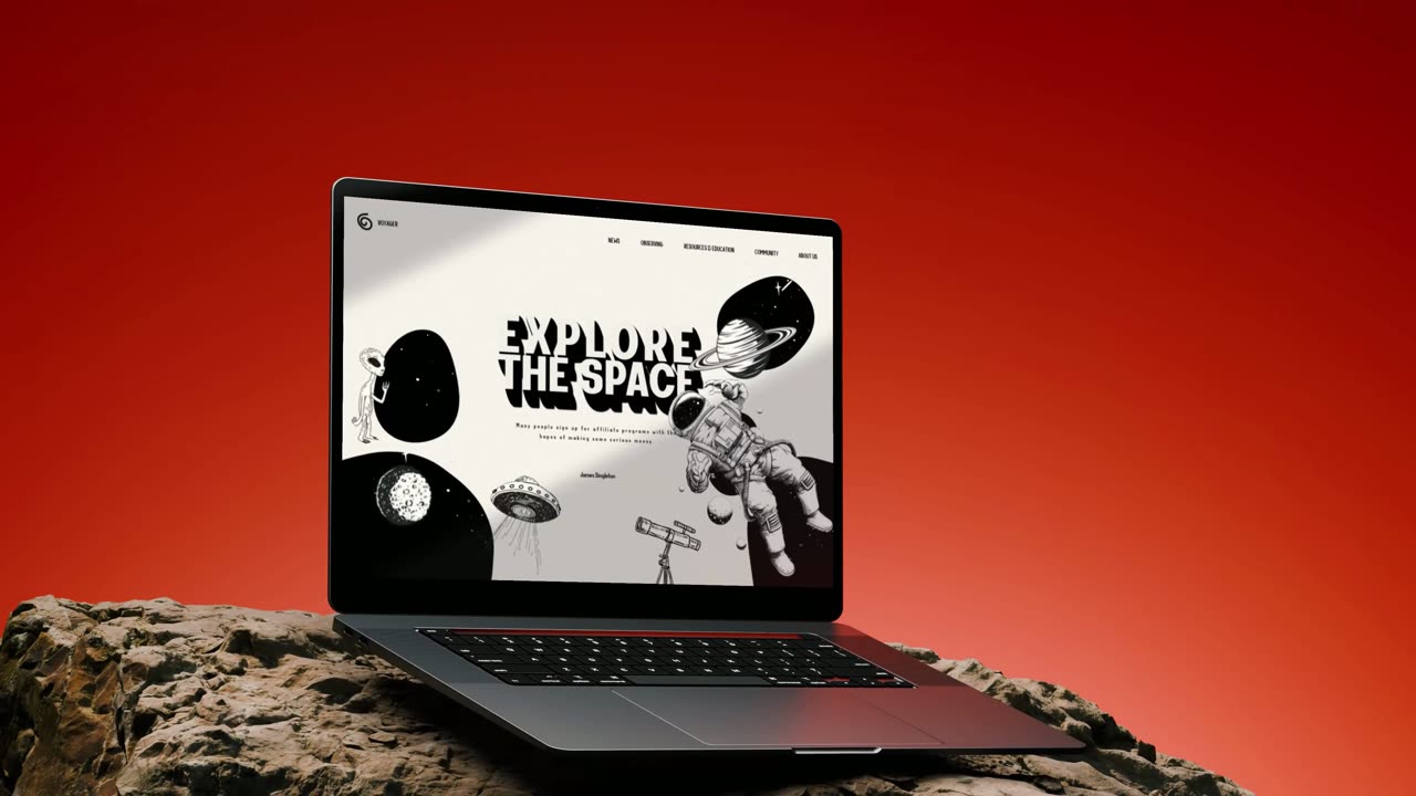 Explore the Space: экран 1