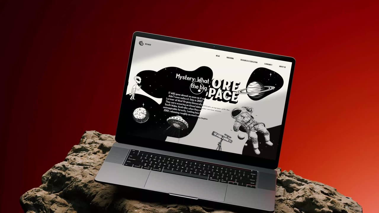 Explore the Space: экран 3